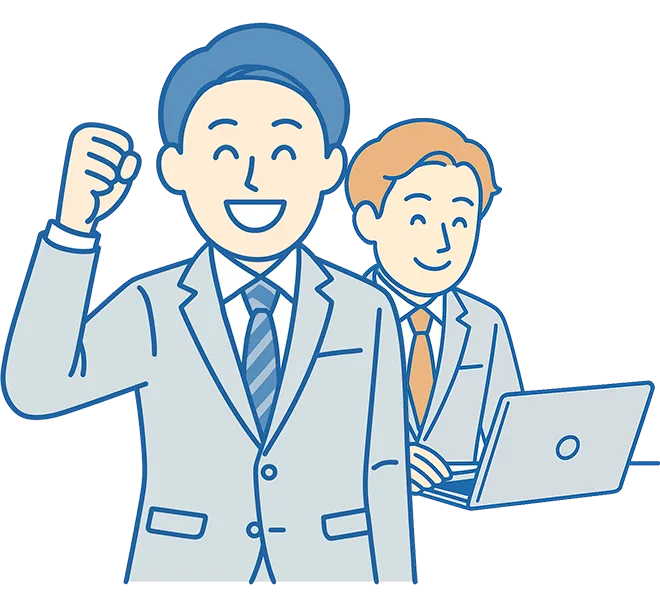 タレントとの面談のイメージ